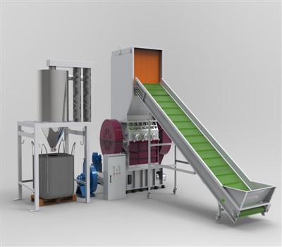 Og'ir plastik maydalagich mashinasi